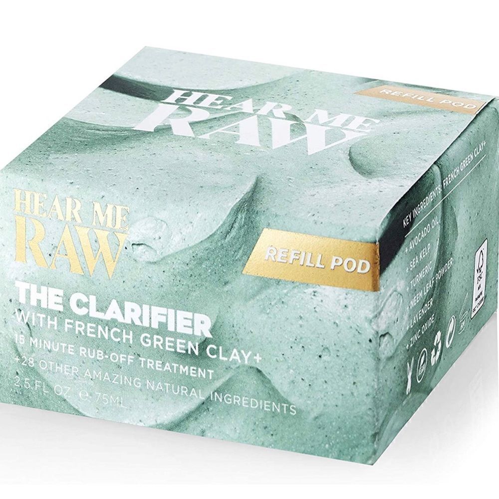 COPY - HEAR ME RAW Clarifier/French Green Clay-Mask + Spot Treatment Refill Pod…
